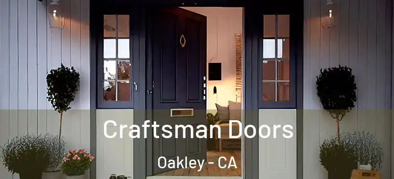 Craftsman Doors Oakley - CA