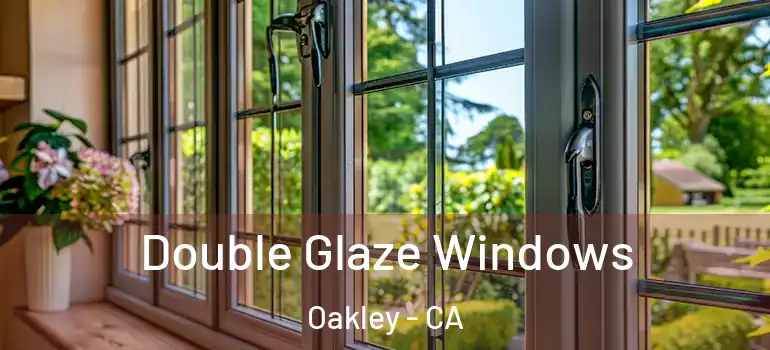  Double Glaze Windows Oakley - CA