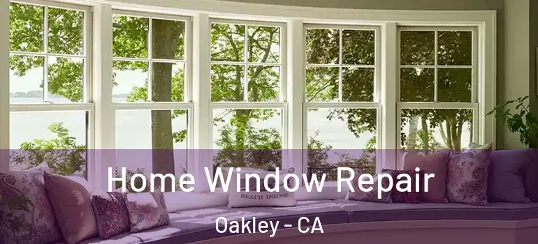  Home Window Repair Oakley - CA