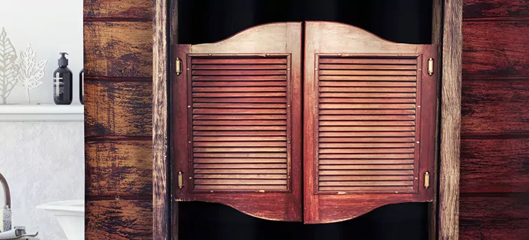 Installing Saloon Door Hinges in Oakley, CA