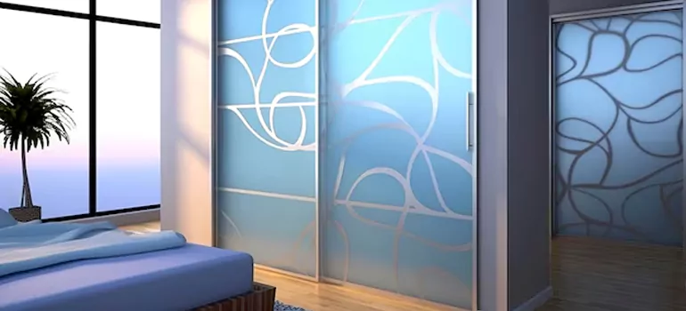 Frosting Glass Cabinet Doors in Oakley, CA