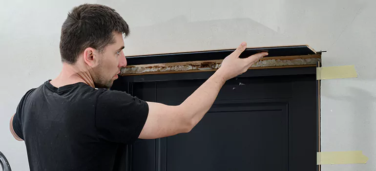 Wood Door Hole Repair in Oakley, CA