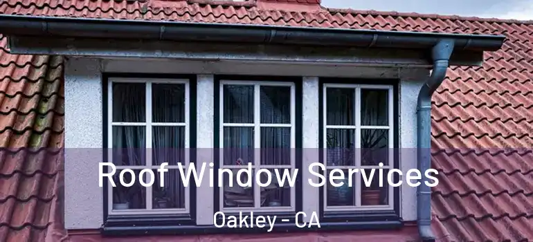  Roof Window Services Oakley - CA