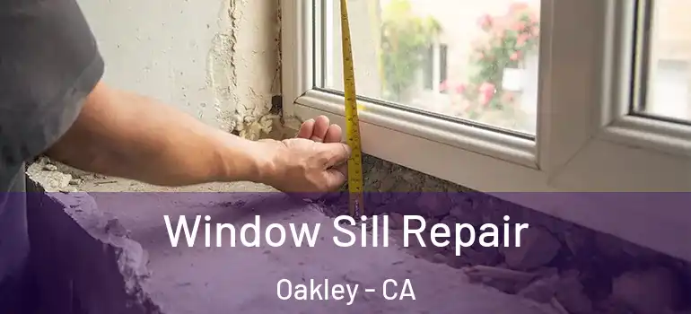  Window Sill Repair Oakley - CA